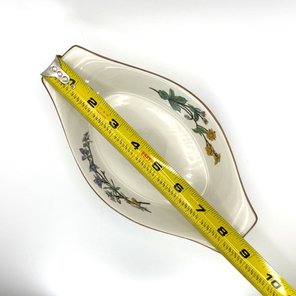 Woodhill Fine Bakeware Au Gratin Dishes Floral Design Oven Safe Set of 2 - Picture 5 of 8